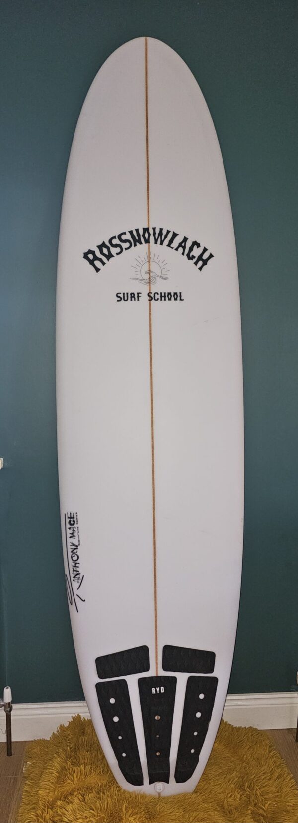 6-Foot Fiberglass Surfboard – Custom Built for Rossnowlagh
